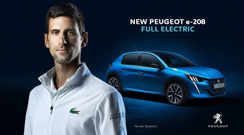 508 Peugeot Sport Engineered'ın Reklam Yüzü Novak Djokovic Oldu