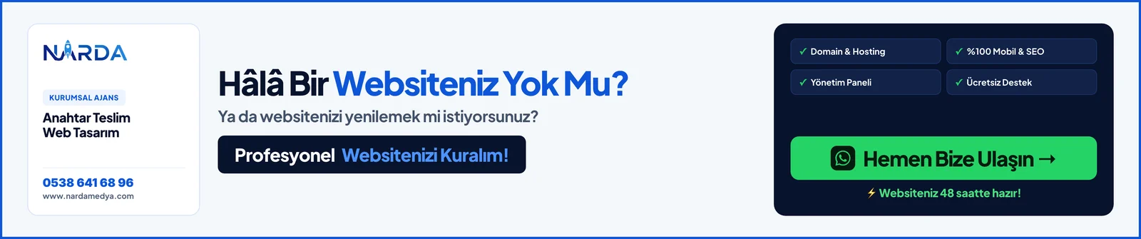 Hala Bir Web Siteniz Yok Mu? Profesyonel Web Sitesi Tasarımı - trakyaotoblog